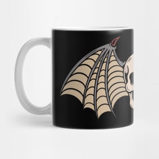 Skull Bat, Skeleton Bat Mug